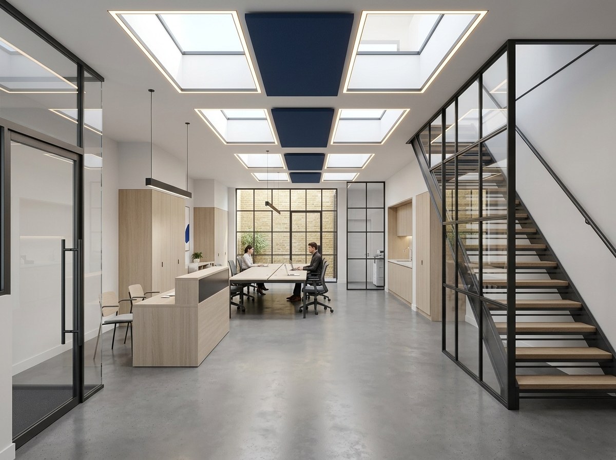 Pratt Mews commercial building by Studio Basheva, an example of a successful planning application in Camden, London